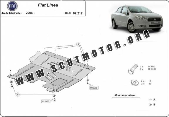 Scut motor metalic Fiat Linea