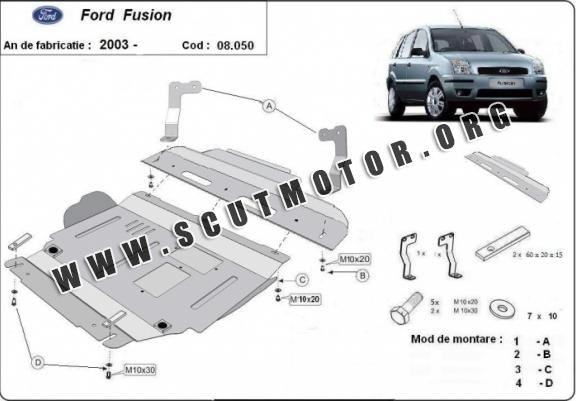 Scut motor metalic Ford Fusion