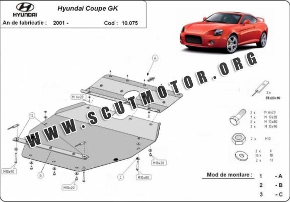 Scut motor metalic Hyundai Coupe Gk