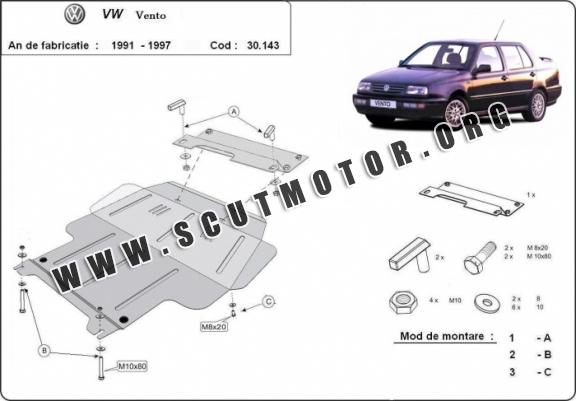 Scut motor metalic Volkswagen Vento