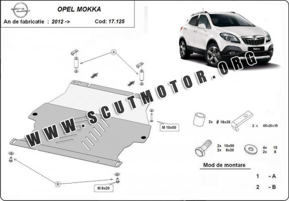 Scut motor metalic Opel Mokka