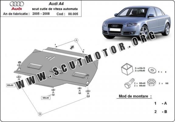 Scut cutie de viteză automată Audi A4 B7