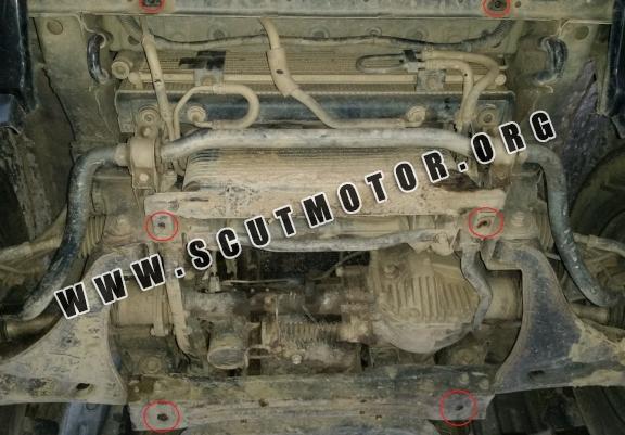 Scut motor metalic Mitsubishi Pajero IV (V80, V90)