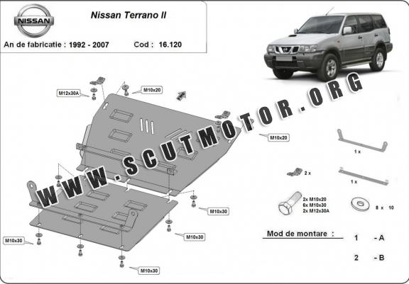 Scut motor metalic Nissan Terrano II 