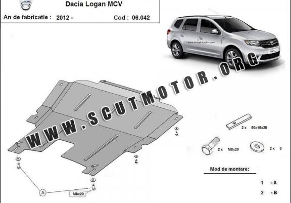 Scut motor metalic Dacia Logan MCV