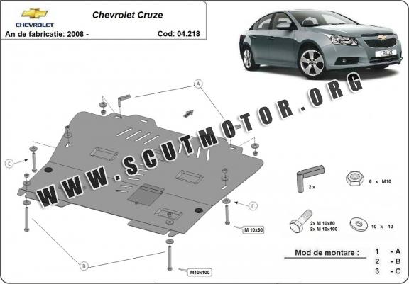 Scut motor metalic Chevrolet Cruze