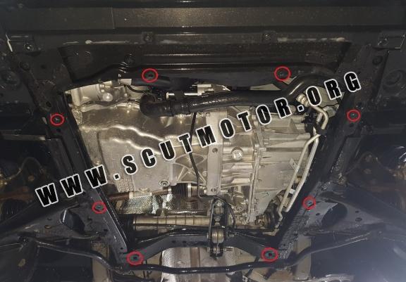 Scut motor metalic din aluminiu Dacia Dokker