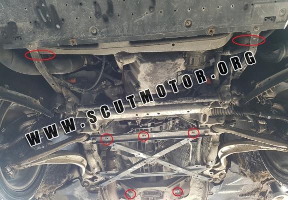 Scut motor metalic Audi A4 B8 All Road - benzină