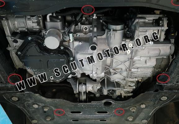 Scut motor metalic Mercedes Citan