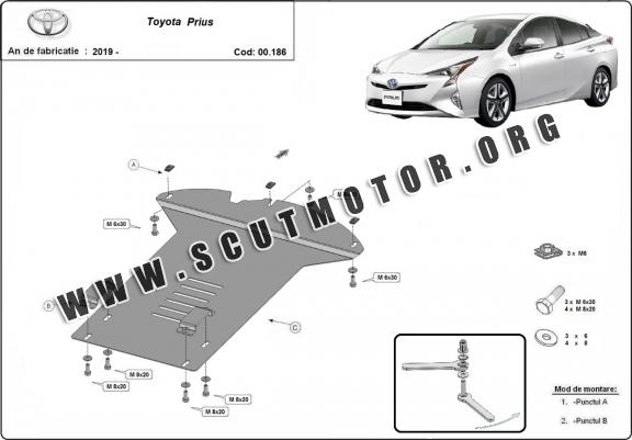 Scut antifurt catalizator pentru Toyota Prius 4
