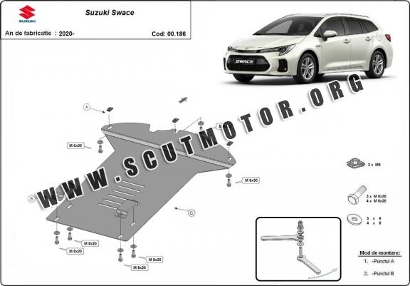 Scut antifurt catalizator pentru Suzuki Swace